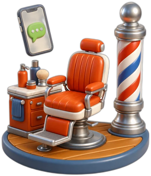 Illustration of the Barbershop bot