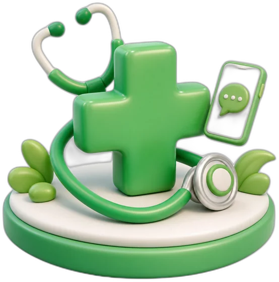 Illustration of the Clinic bot