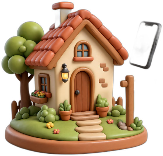 Ilustración del bot para Inmobiliaria