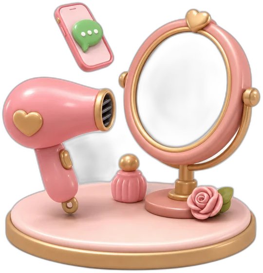 Illustration of the Beauty Salon bot