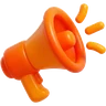 Icono de la Voz de marca: megáfono